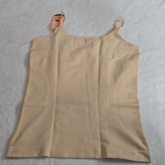 Shapermint All Day Every Day Scoop Neck Cami Color Chai - Picture 3 of 8